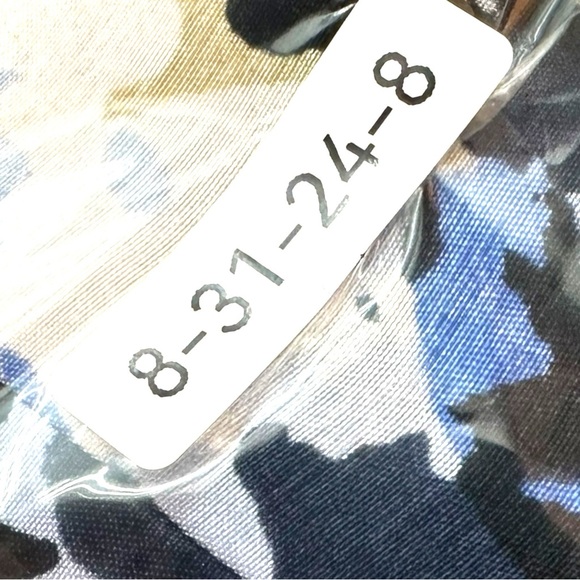 Evan Picone Black Label 2 Floral Sleeveless Fit and Flare Party Dress Cocktail - Picture 14 of 14